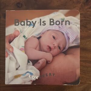 Lovevery 'Baby Is Born' Board Book